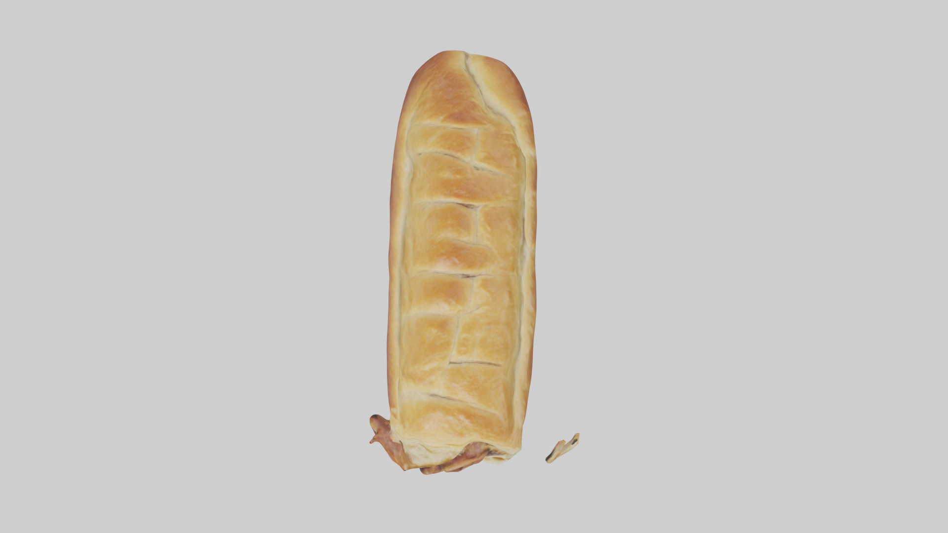 Sausage roll model 3D model_14