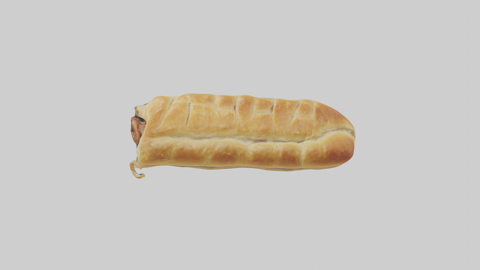 Sausage roll model 3D model_17