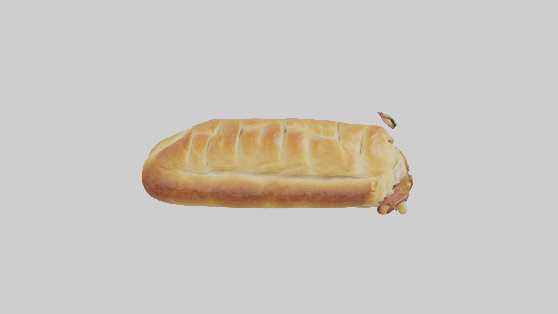 Sausage roll model 3D model_18