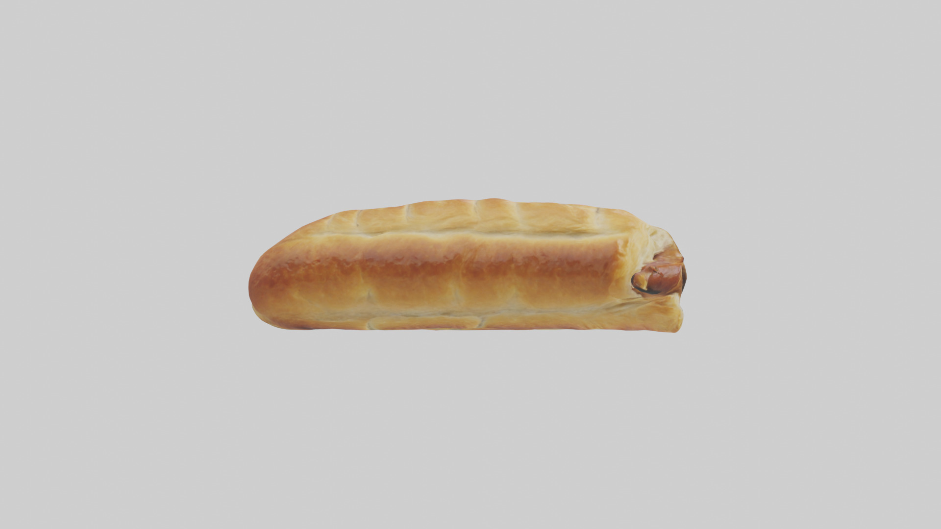 Sausage roll model 3D model_13