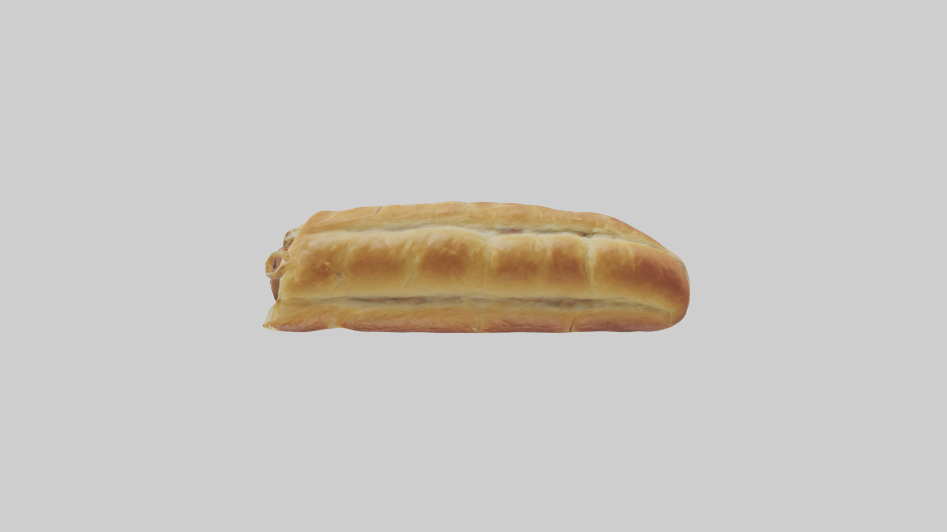 Sausage roll model 3D model_12