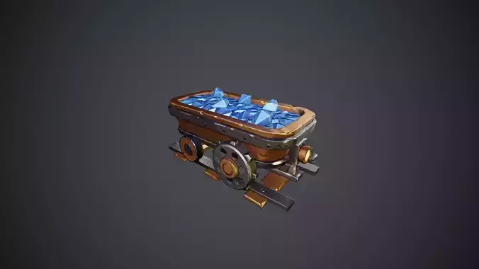 Stylish mining truck