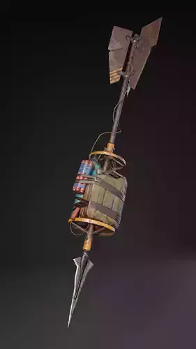 Cyber explosion arrow