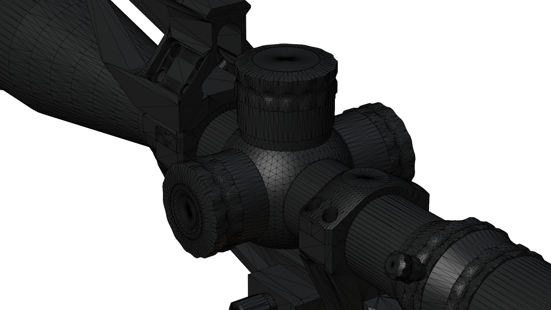 The Nightforce ATACR 7-35x56mm Low-poly 3D model_43