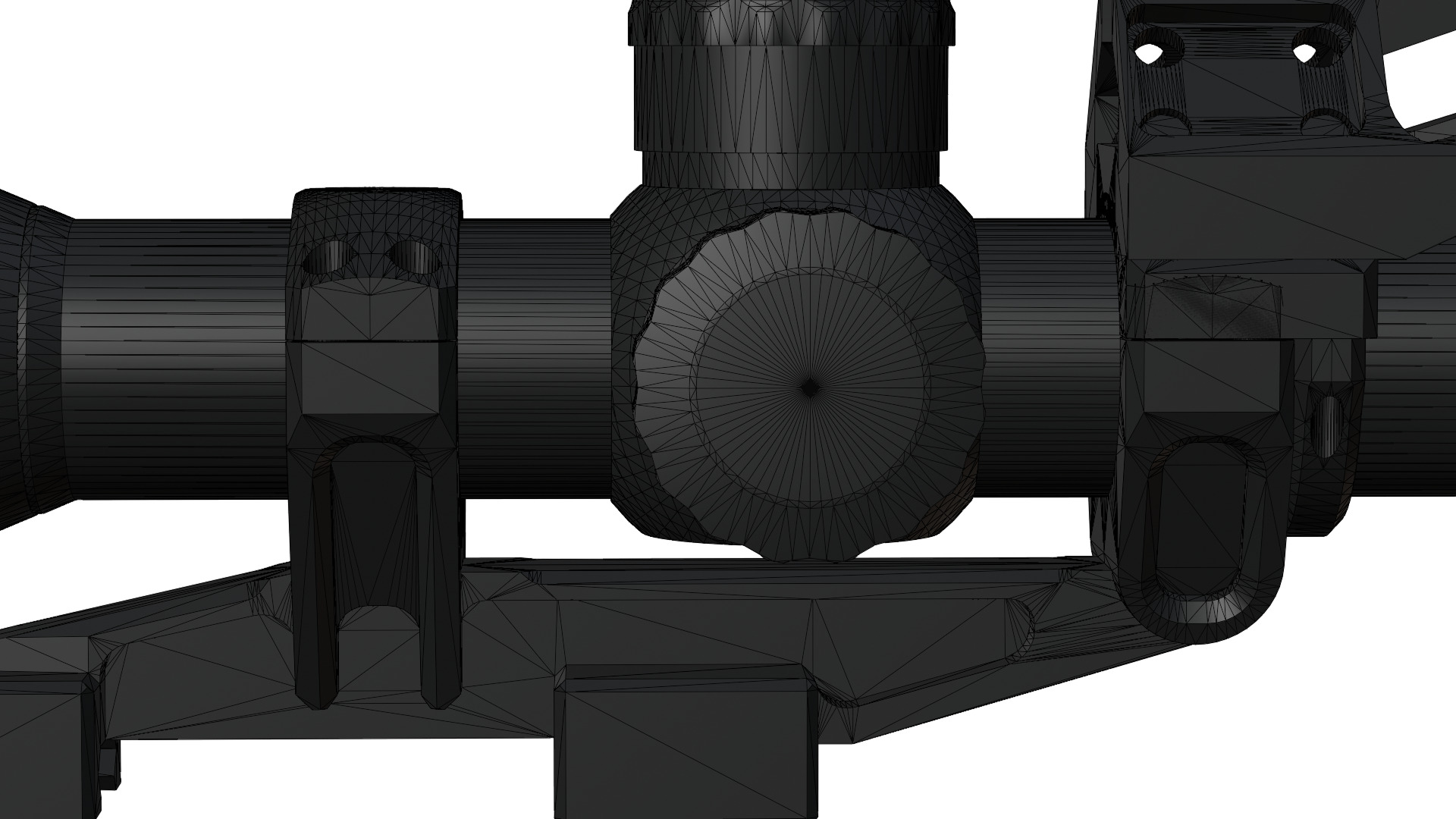 The Nightforce ATACR 7-35x56mm Low-poly 3D model_45