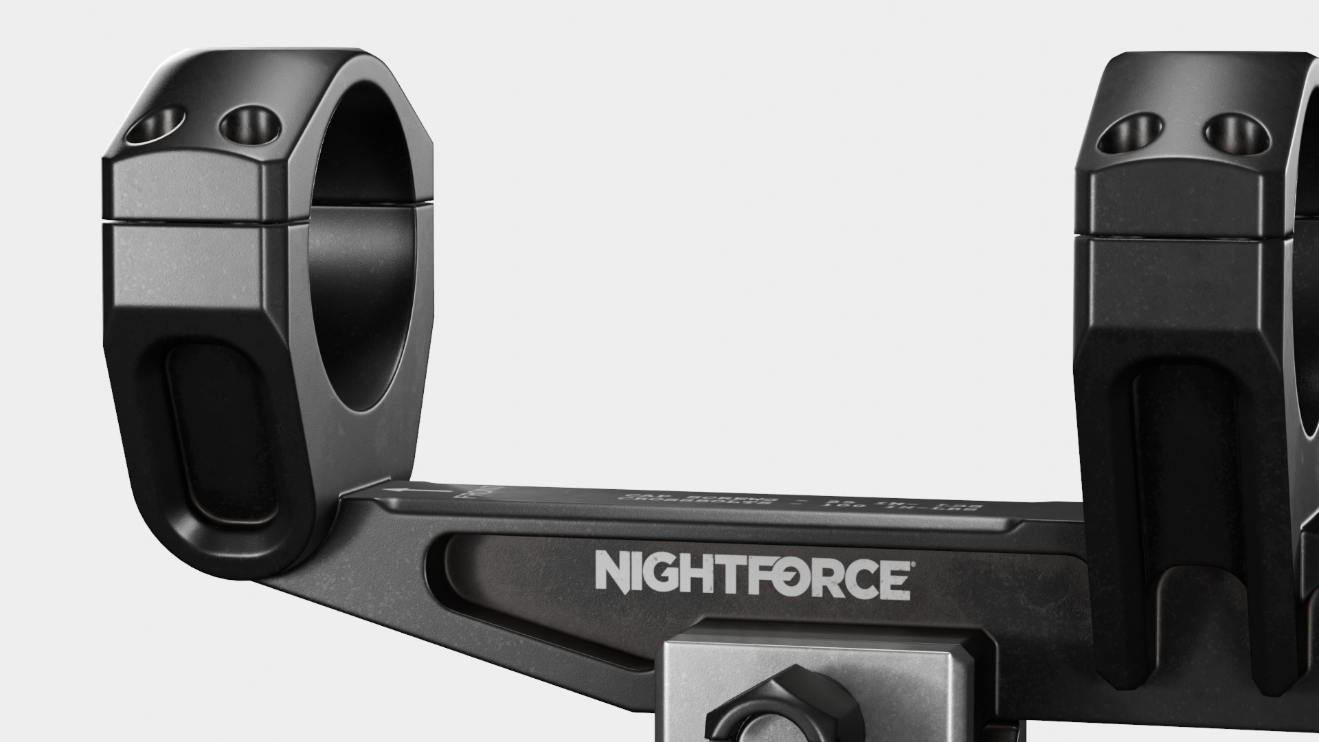 The Nightforce ATACR 7-35x56mm Low-poly 3D model_33