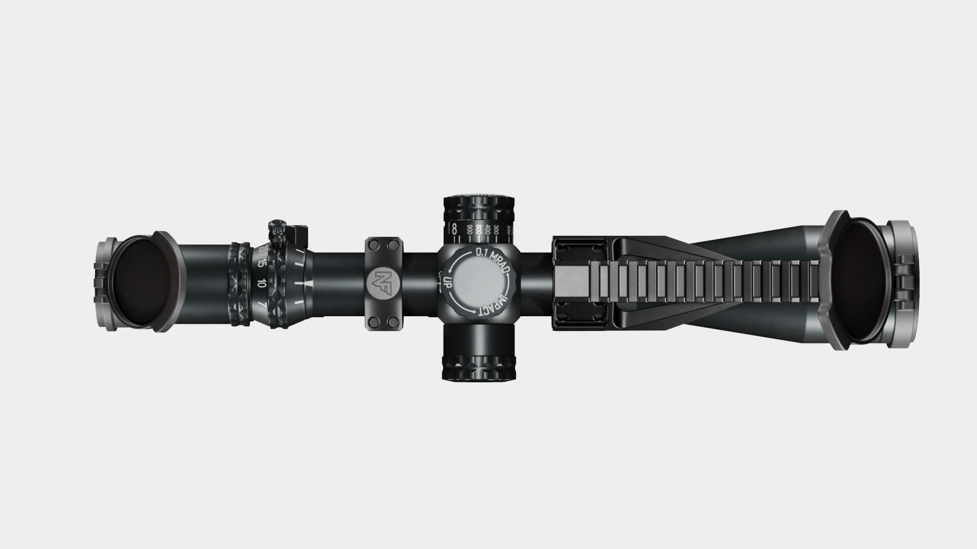 The Nightforce ATACR 7-35x56mm Low-poly 3D model_10