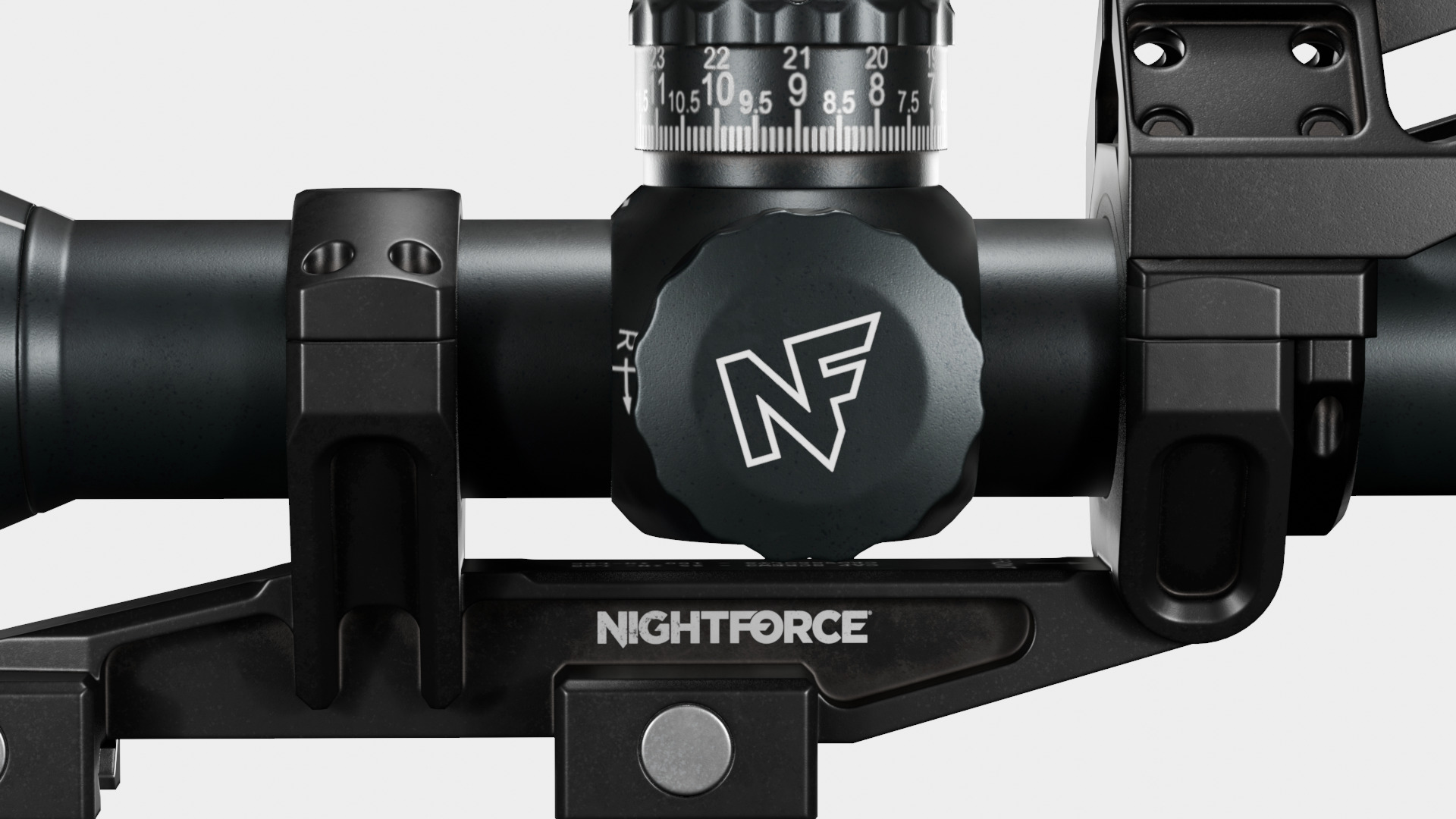 The Nightforce ATACR 7-35x56mm Low-poly 3D model_6