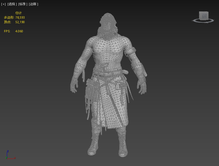Medieval blacksmith Low-poly 3D model_2