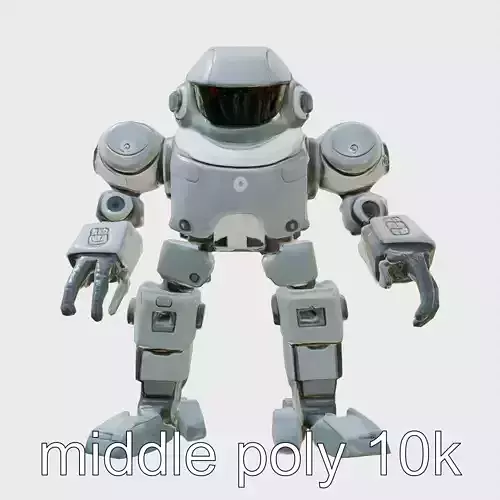 Humanoid Robot Mech Armor Unit