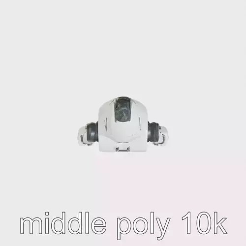 Advanced Humanoid Robot Model for Sci-Fi Projects