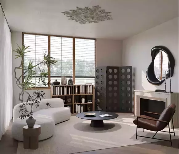 Apartment interior scenes 