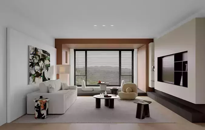 Apartment interior scenes 