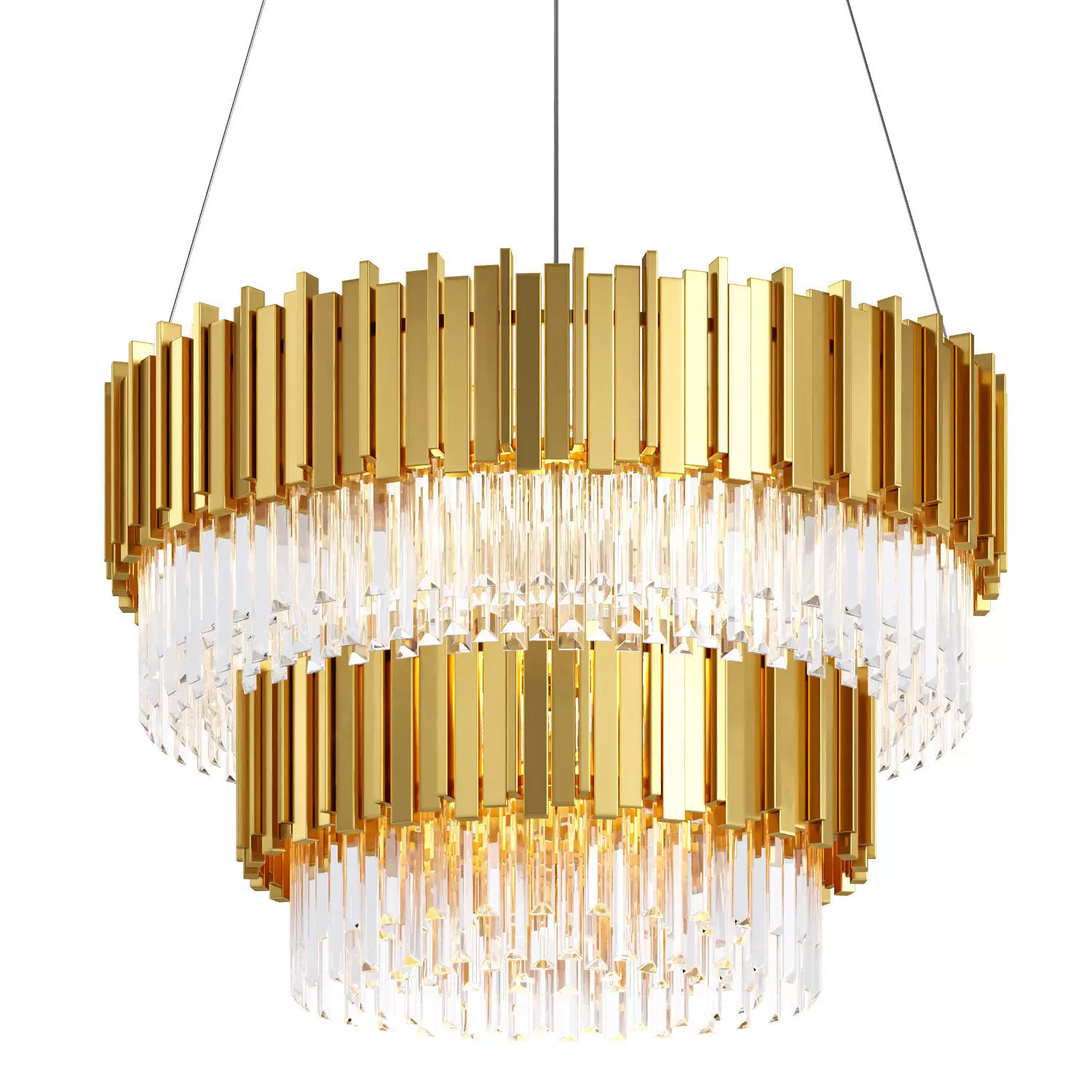 Chandelier Empire Free 3D model_0