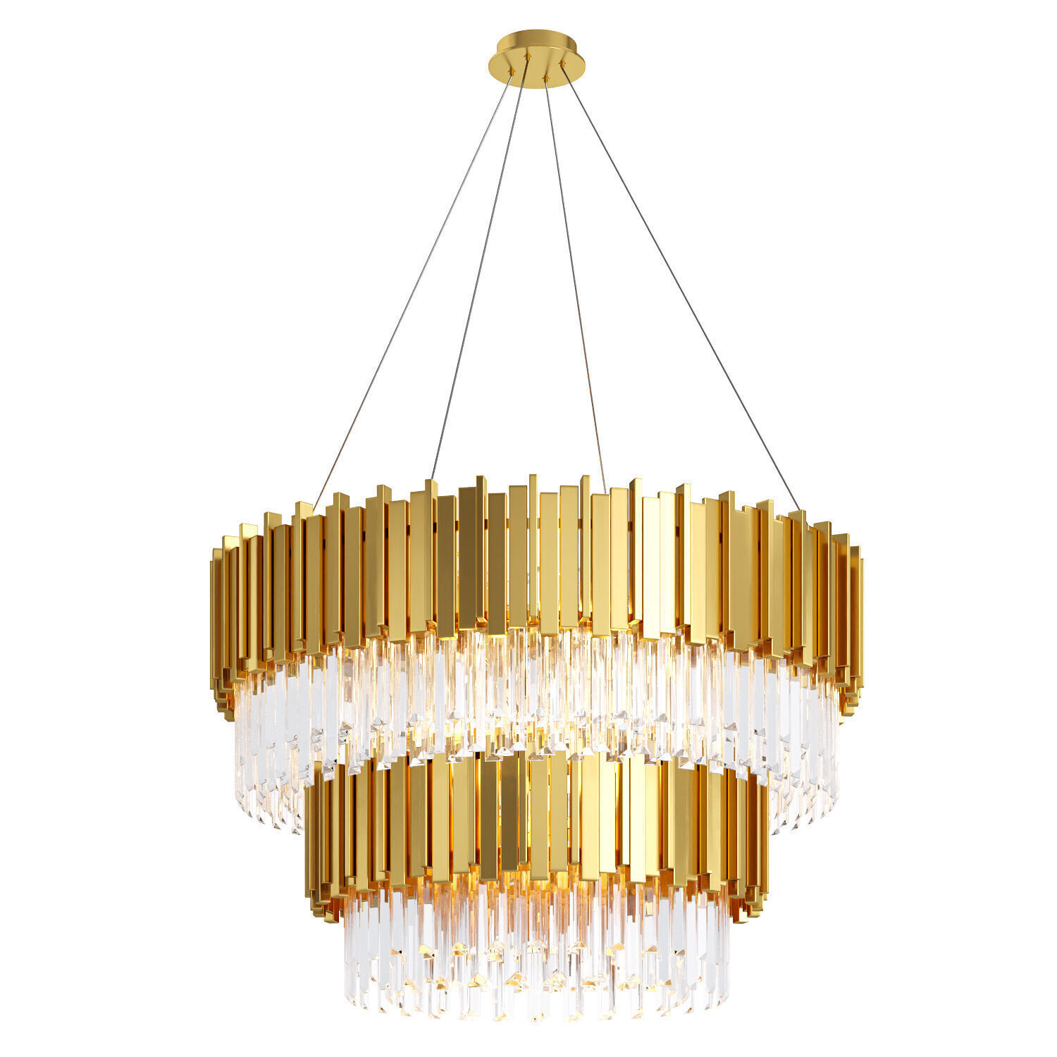 Chandelier Empire Free 3D model_1