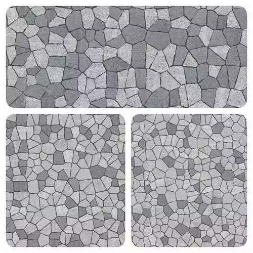 Crazy Granite Stone mix Material Tiable Seamless 