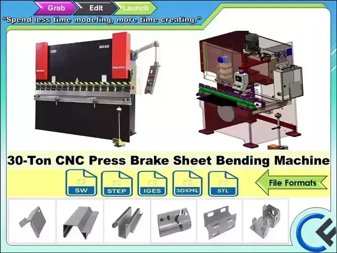 30-Ton Sheet Bending Machine