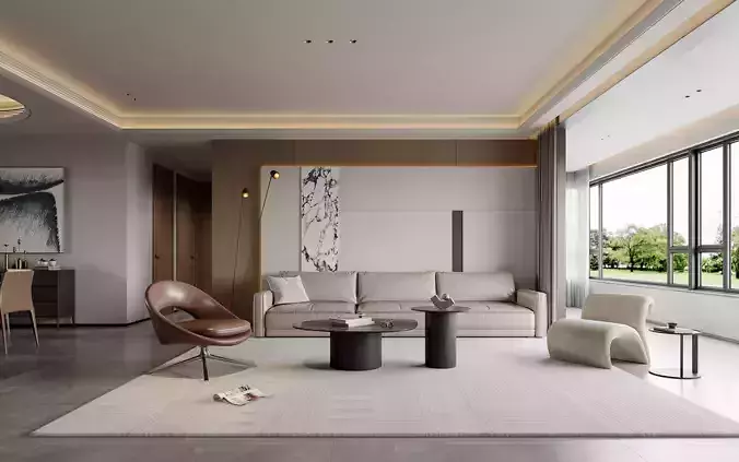 Apartment interior scenes  