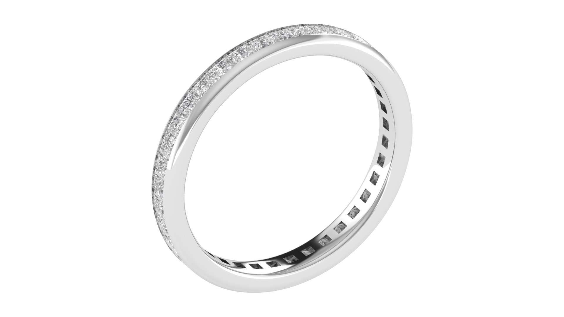 Women Ring Render 3dm STL OBJ FBX Details 3D print model_5