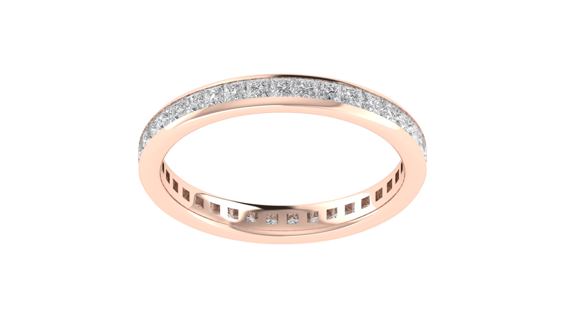 Women Ring Render 3dm STL OBJ FBX Details 3D print model_4