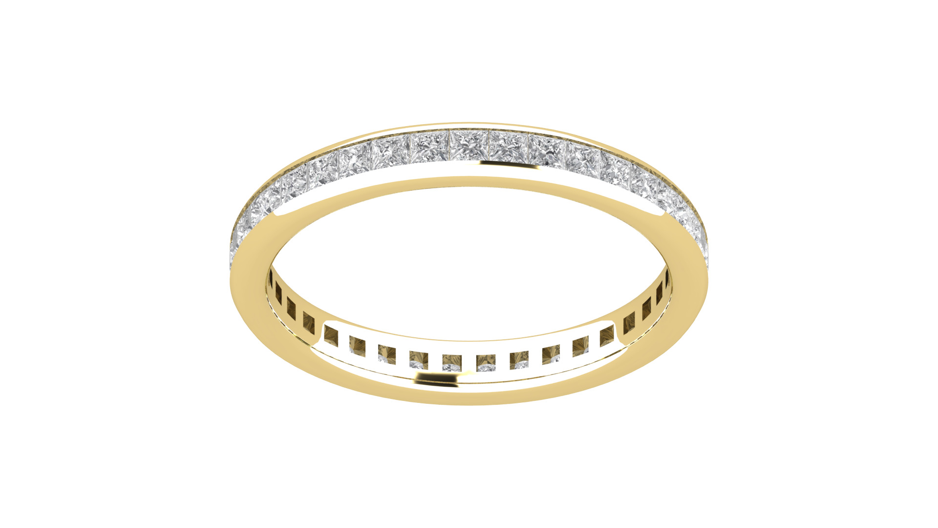 Women Ring Render 3dm STL OBJ FBX Details 3D print model_10