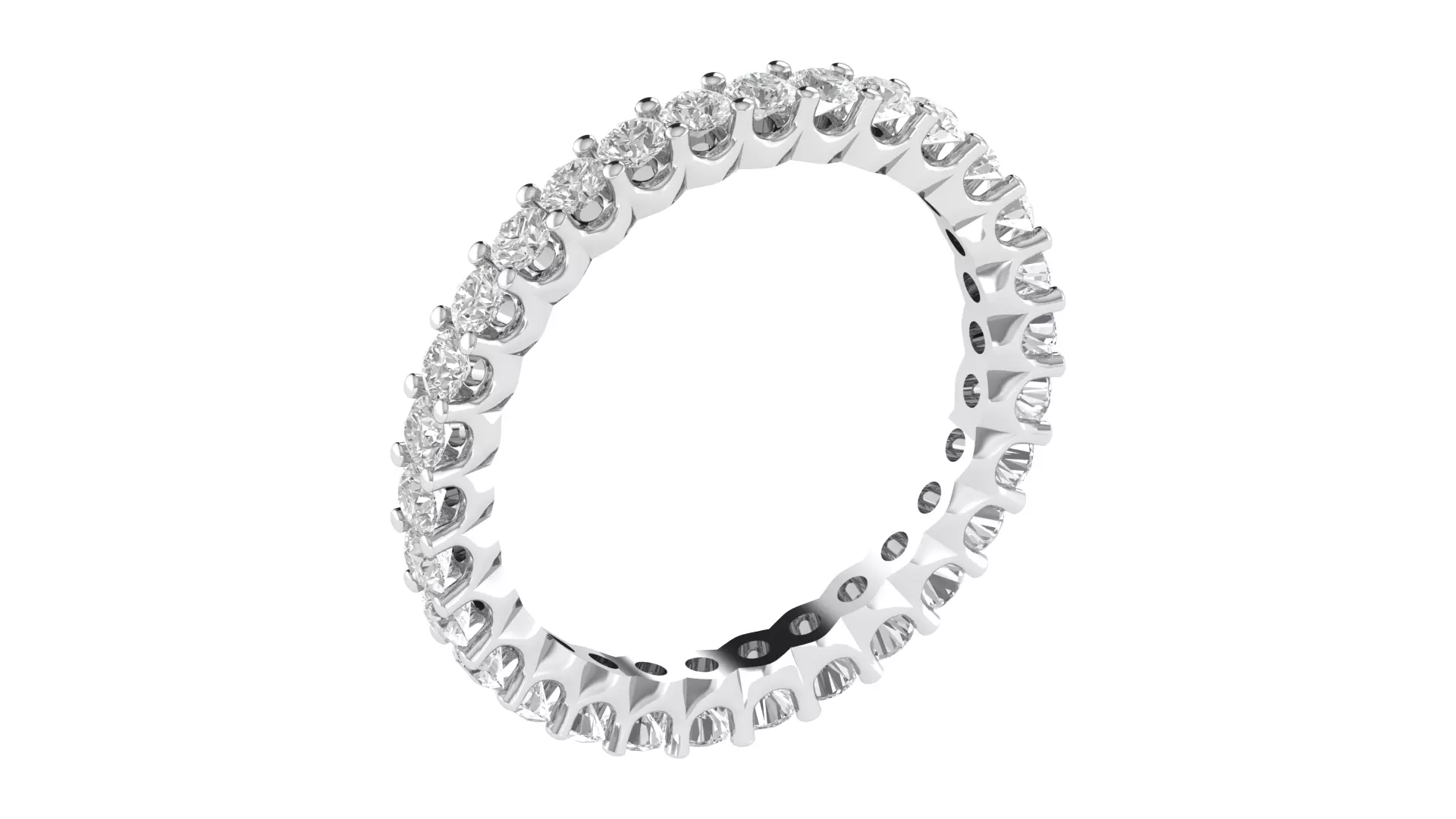 Women Ring  Render 3dm STL OBJ FBX Details 3D print model_0