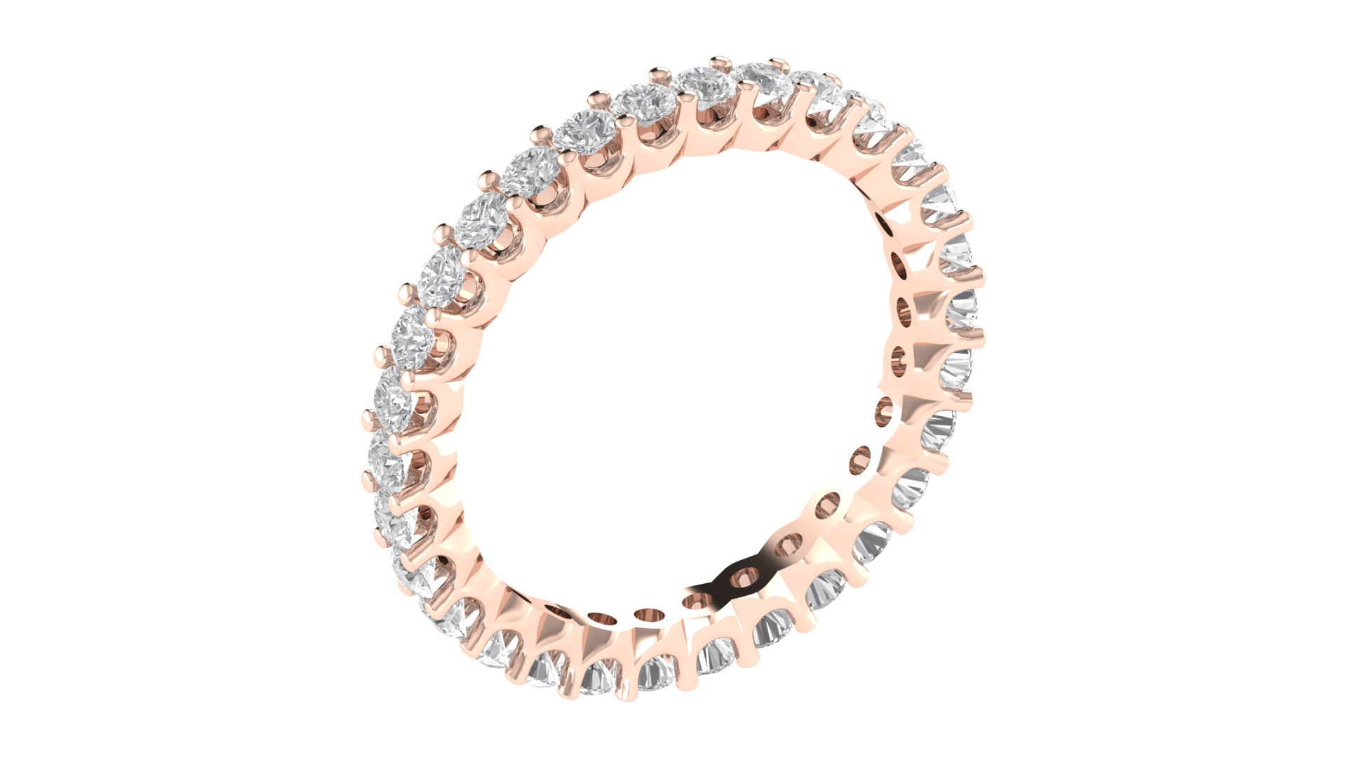 Women Ring  Render 3dm STL OBJ FBX Details 3D print model_1