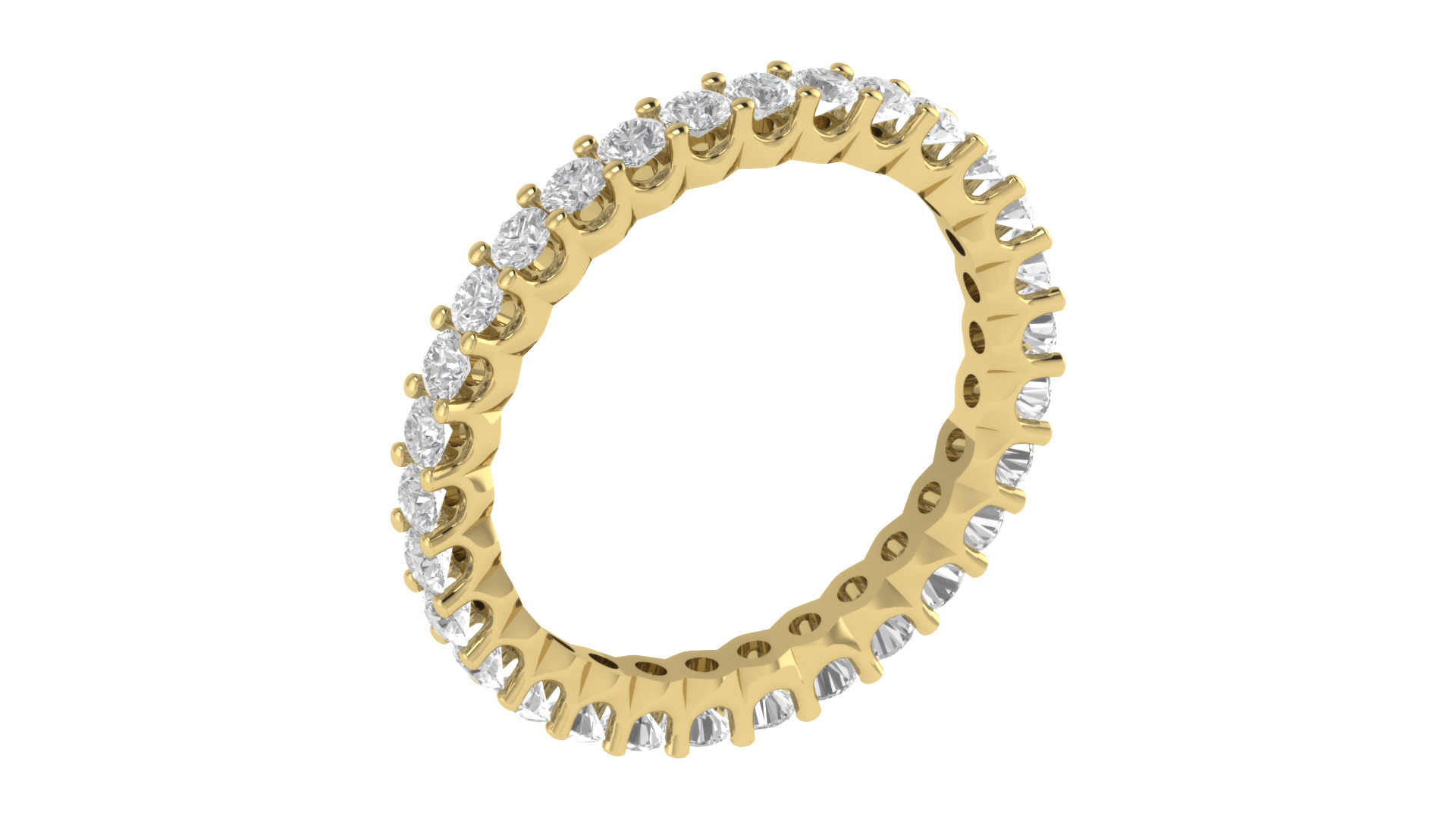 Women Ring  Render 3dm STL OBJ FBX Details 3D print model_7