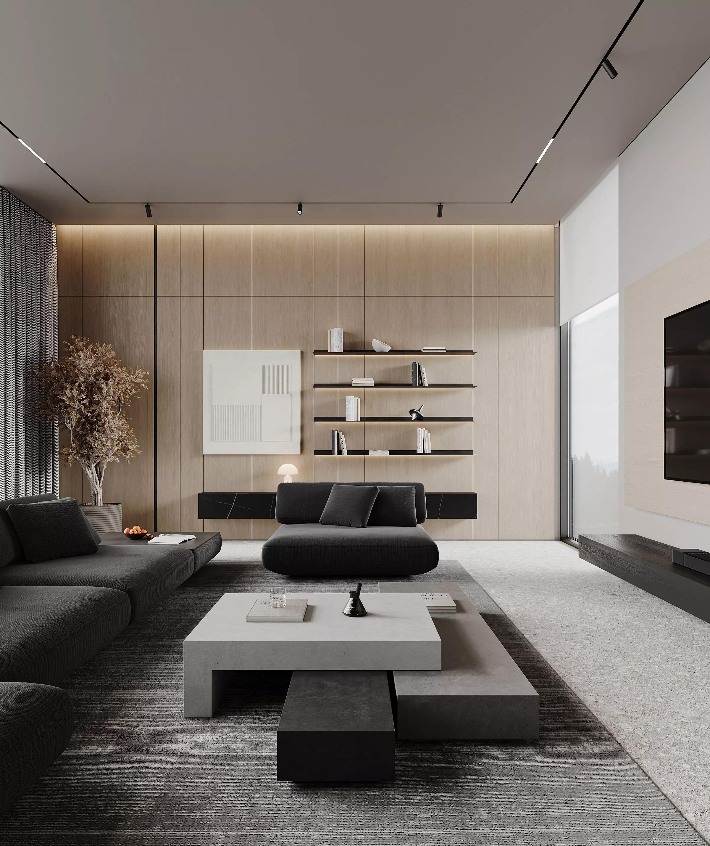 Apartment interior scenes     3D model_0