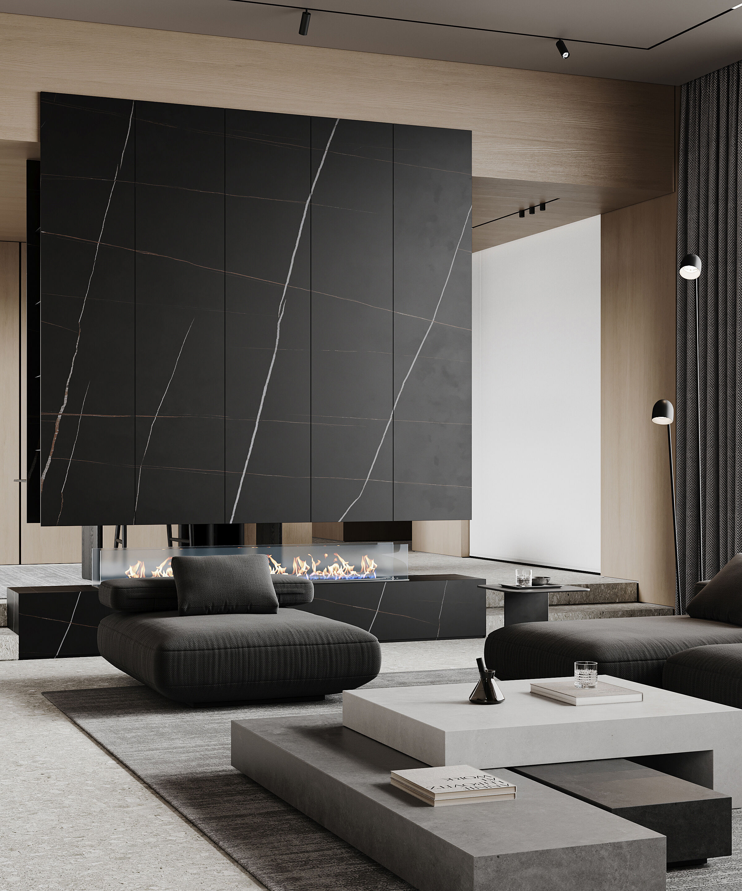 Apartment interior scenes     3D model_1
