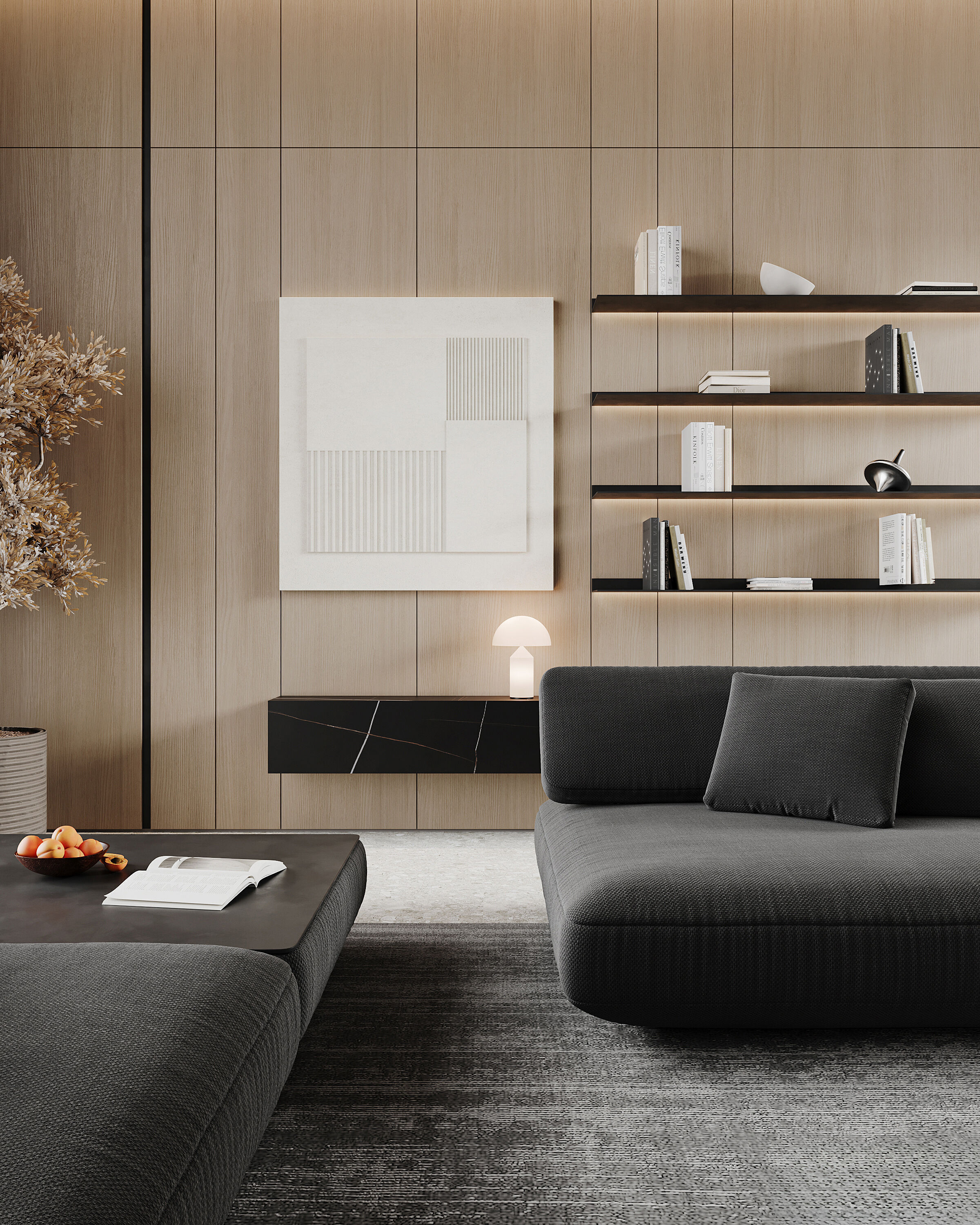 Apartment interior scenes     3D model_7