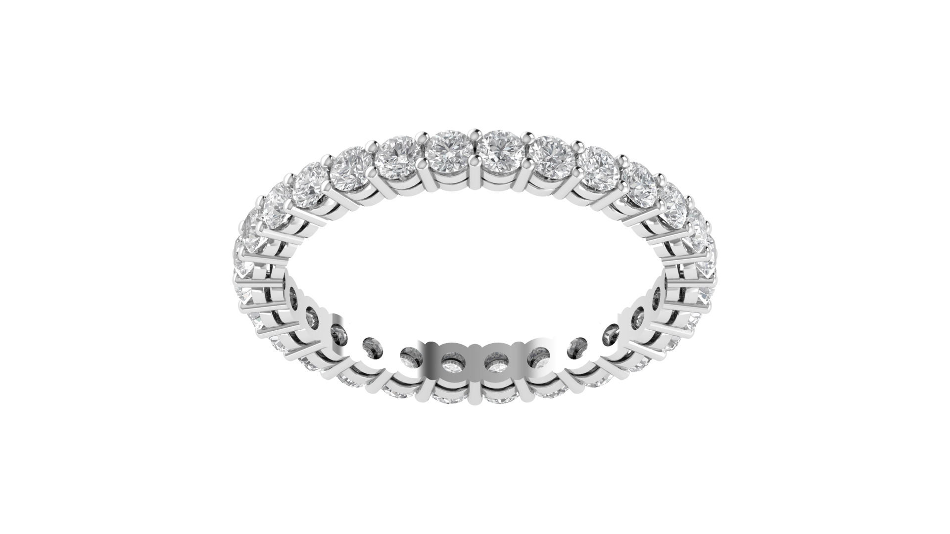 Women Ring Render 3dm STL OBJ FBX Details 3D print model_8