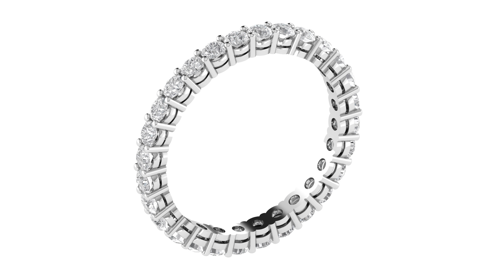 Women Ring Render 3dm STL OBJ FBX Details 3D print model_7