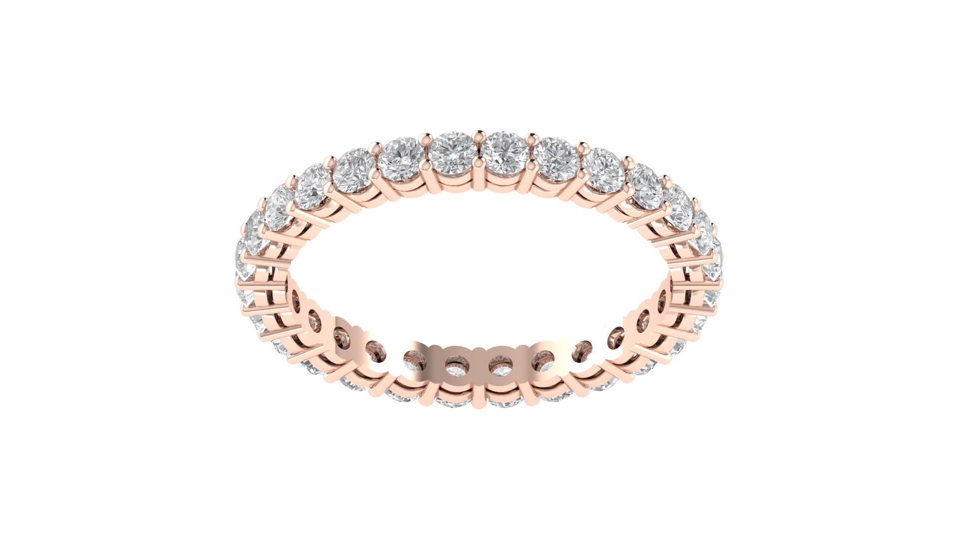 Women Ring Render 3dm STL OBJ FBX Details 3D print model_1