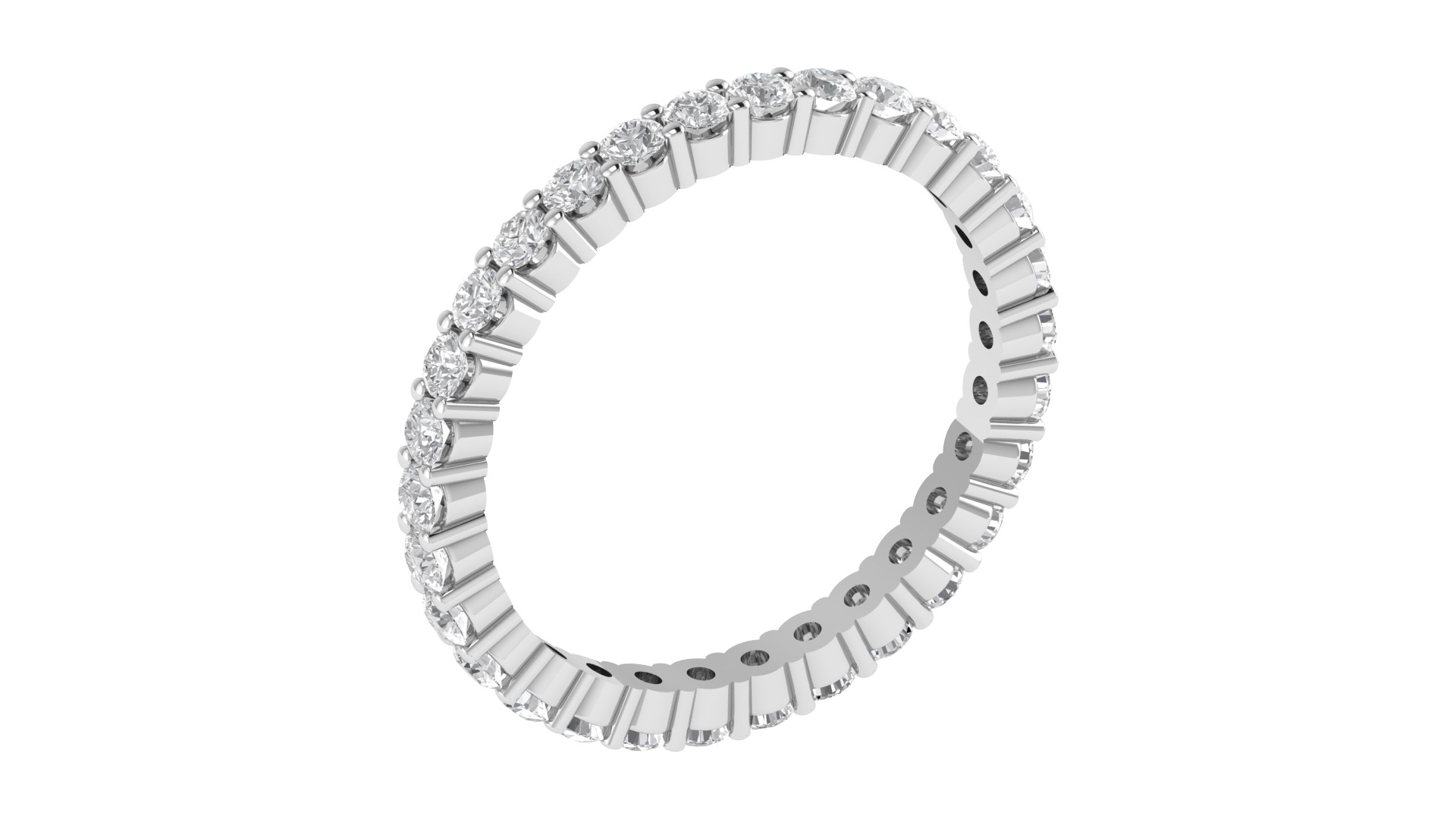 Women Ring Render 3dm STL OBJ FBX Details 3D print model_9