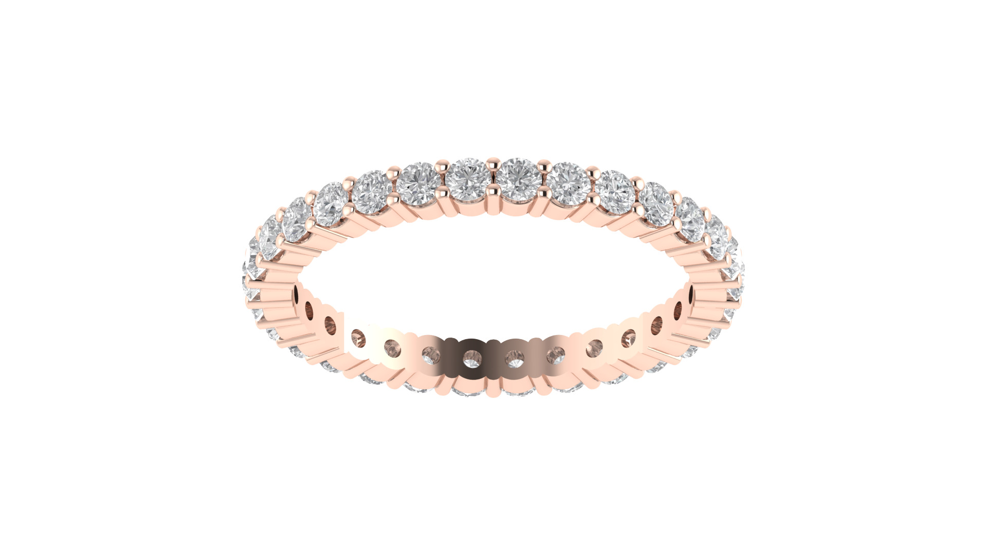 Women Ring Render 3dm STL OBJ FBX Details 3D print model_6