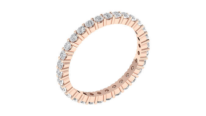 Women Ring  Render 3dm STL OBJ FBX Details 3D print model
