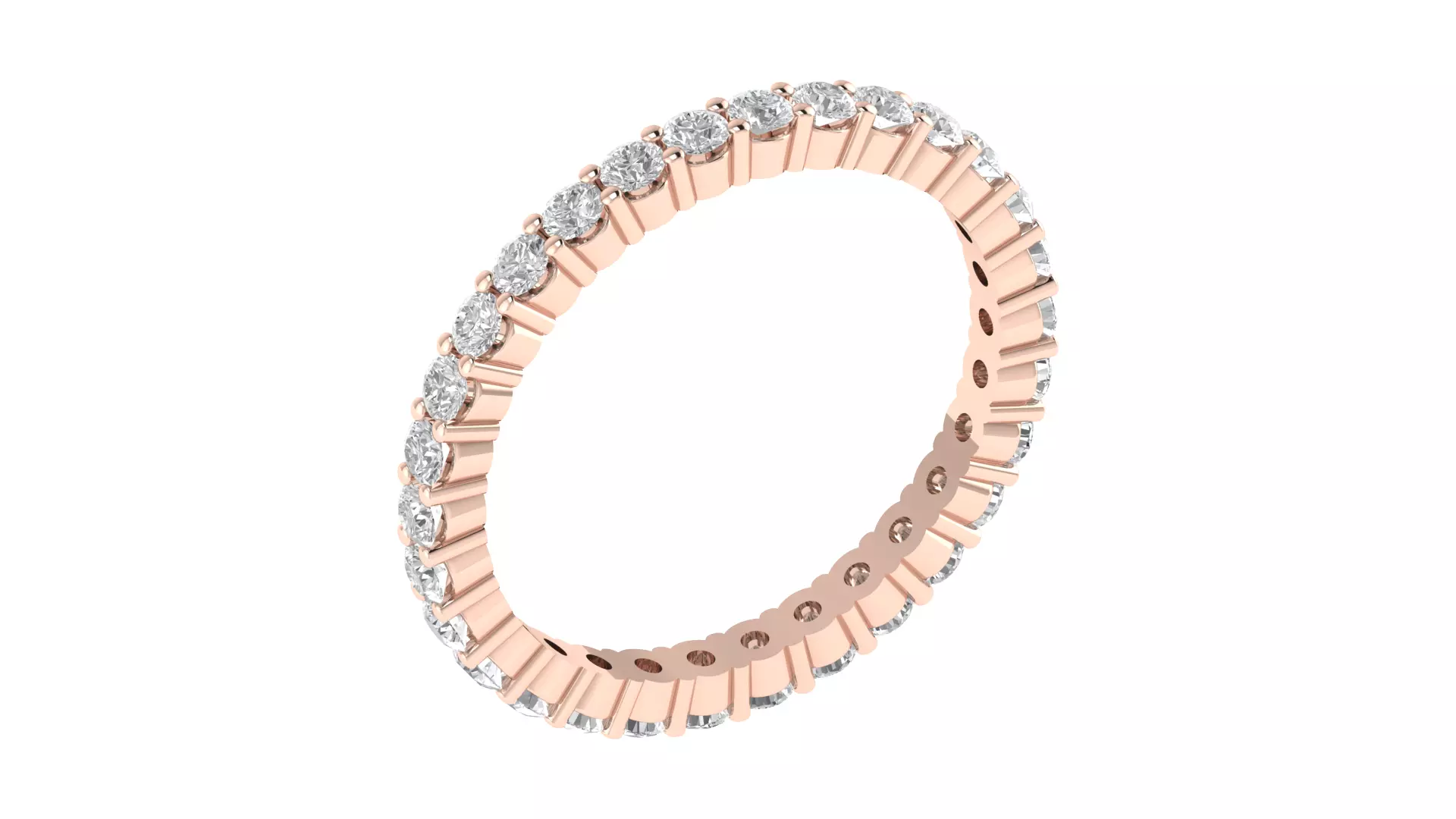 Women Ring Render 3dm STL OBJ FBX Details 3D print model_0