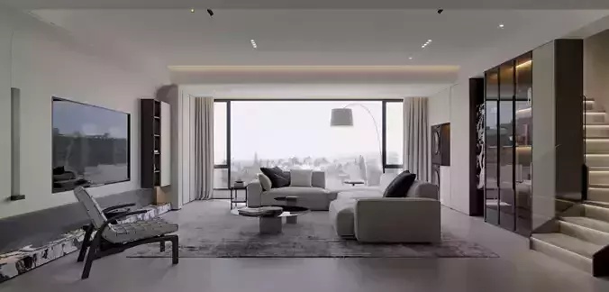 Apartment interior scenes  