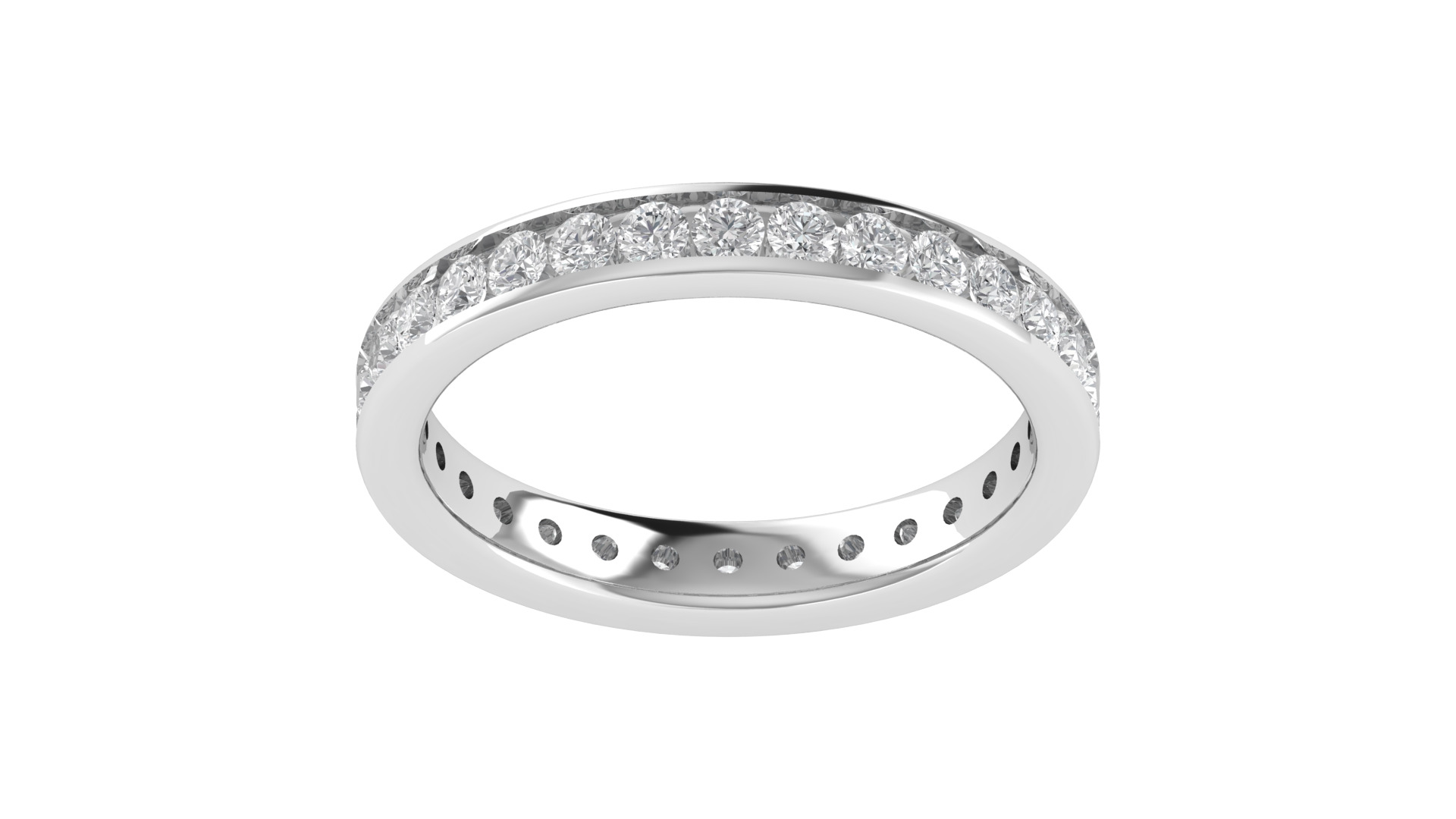 Women Ring  Render 3dm STL OBJ FBX Details 3D print model_7