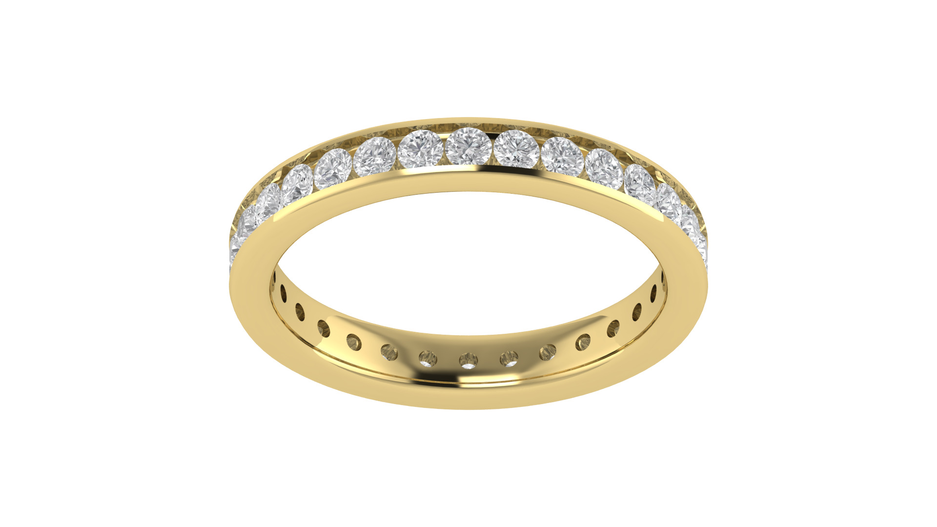 Women Ring  Render 3dm STL OBJ FBX Details 3D print model_14