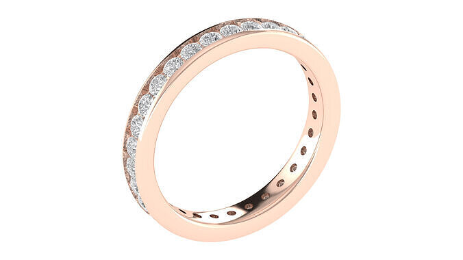Women Ring  Render 3dm STL OBJ FBX Details 3D print model