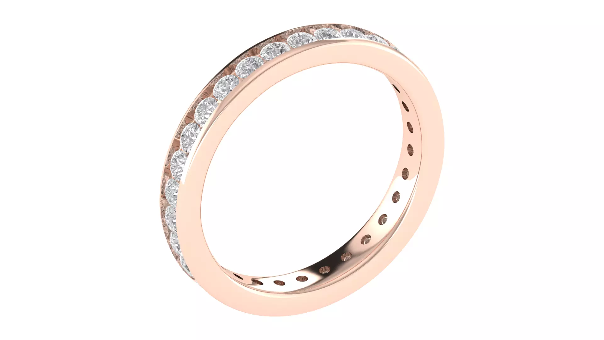 Women Ring  Render 3dm STL OBJ FBX Details 3D print model_0