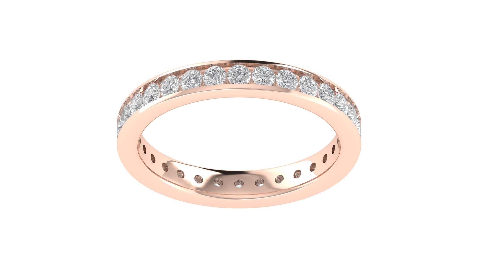 Women Ring  Render 3dm STL OBJ FBX Details 3D print model_4