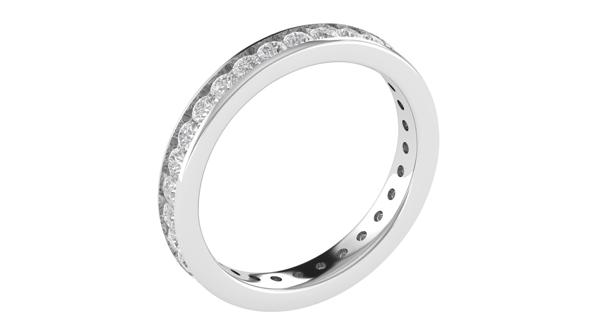 Women Ring  Render 3dm STL OBJ FBX Details 3D print model_6