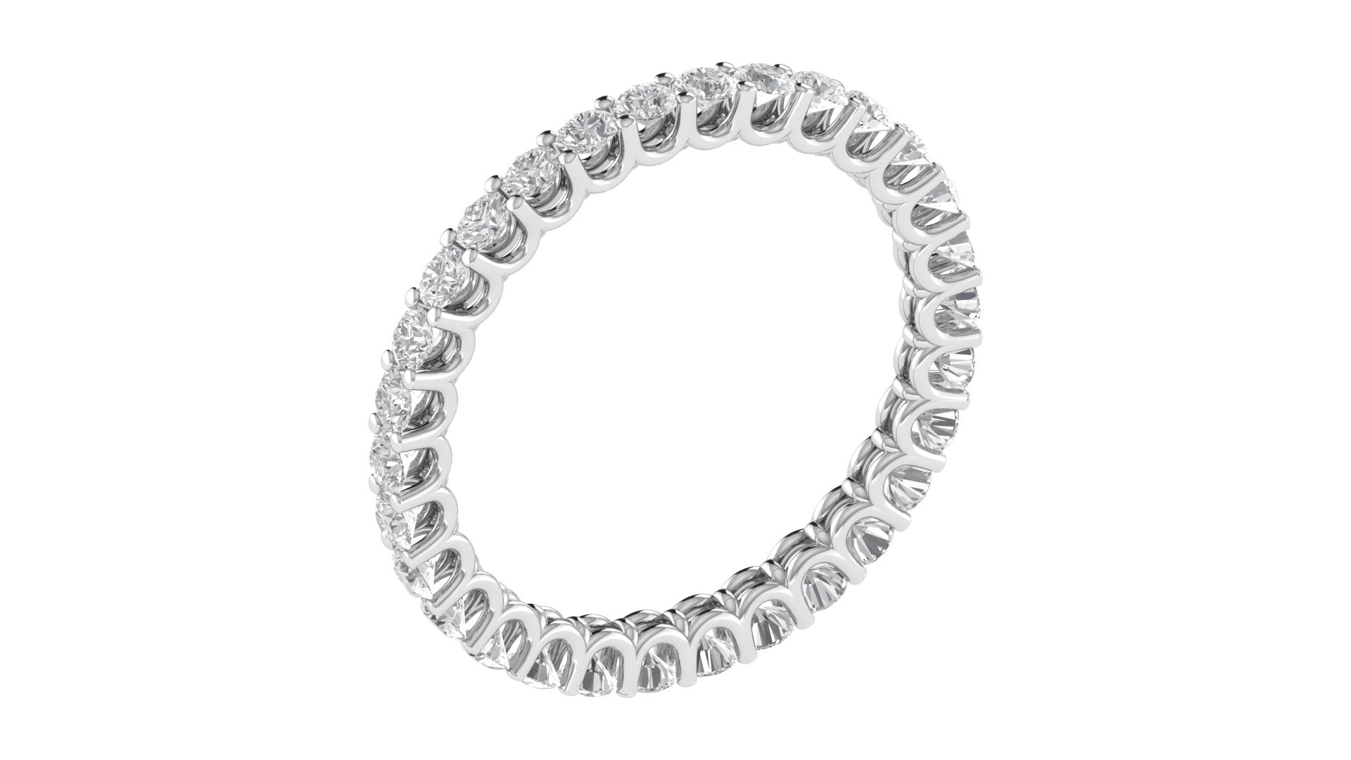 Women Ring Render 3dm STL OBJ FBX Details 3D print model_8