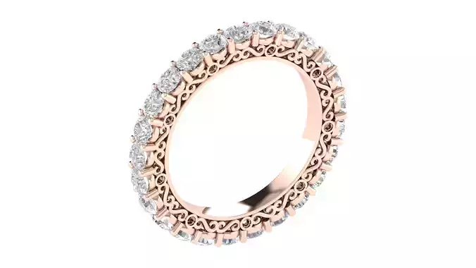 Women Ring  Render 3dm STL OBJ FBX Details