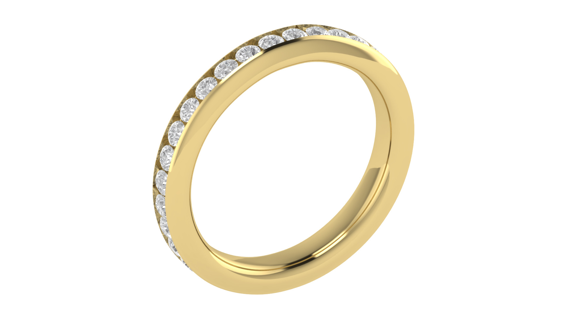 Women Ring  Render 3dm STL OBJ FBX Details 3D print model_13