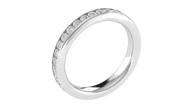 Women Ring  Render 3dm STL OBJ FBX Details 3D print model