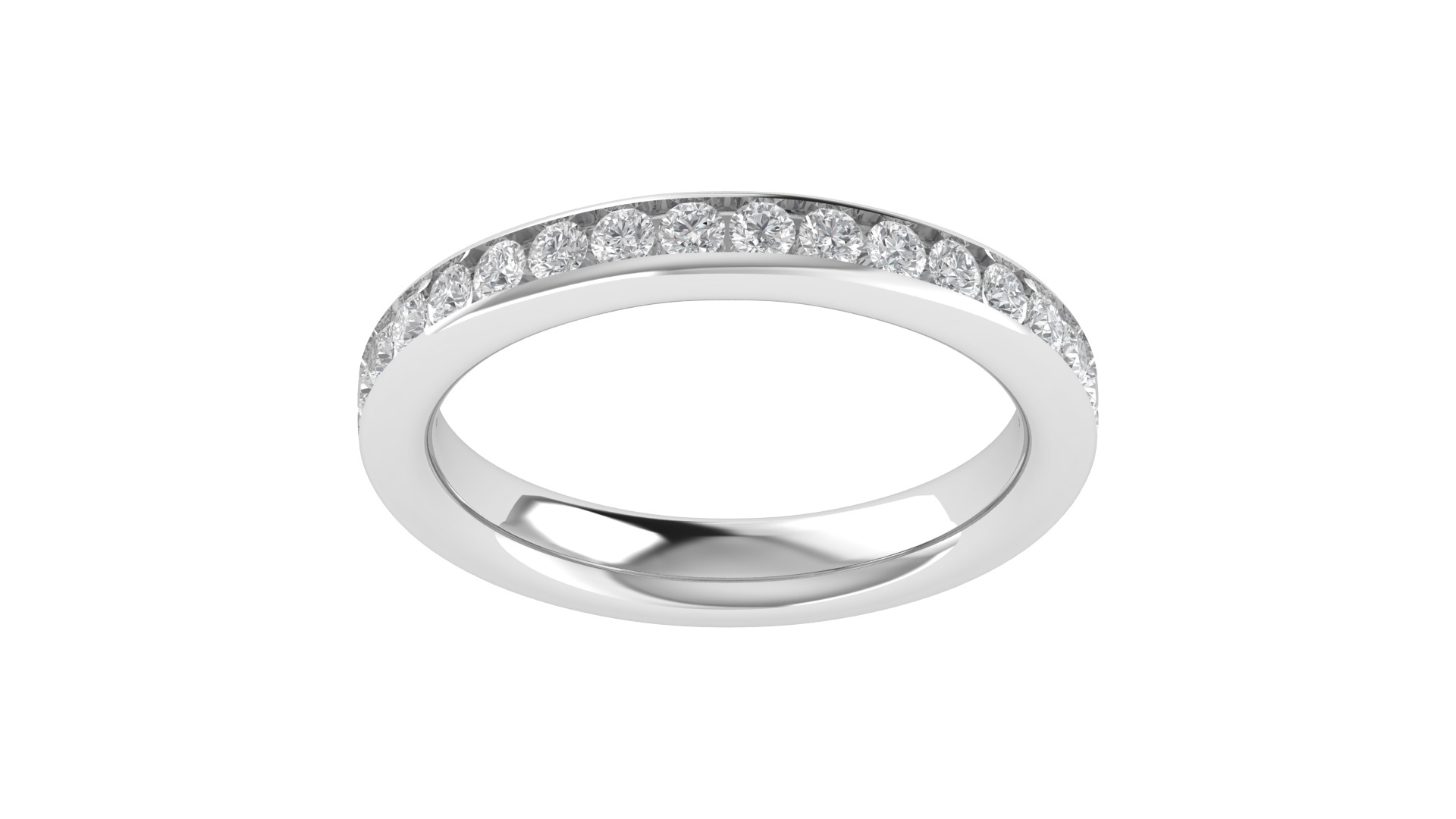 Women Ring  Render 3dm STL OBJ FBX Details 3D print model_9